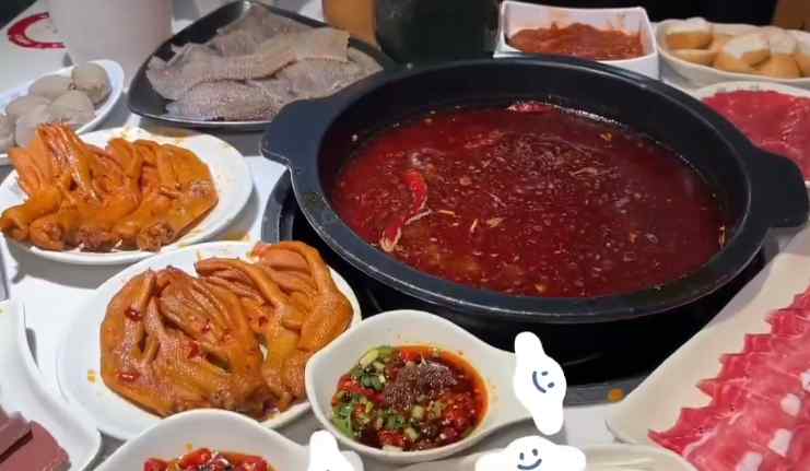 鸭掌火锅